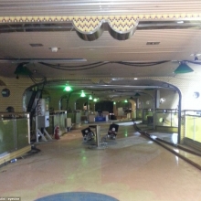 CostaCondordiaWreckageInteriorDeck